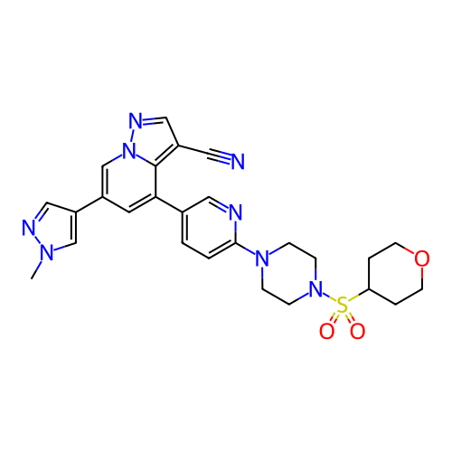 Chemical structure of BindingDB Monomer ID 284081