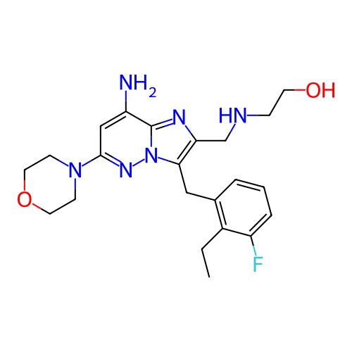 Chemical structure of BindingDB Monomer ID 288400
