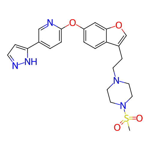 Chemical structure of BindingDB Monomer ID 289934