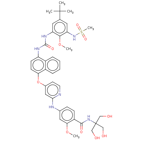 Chemical structure of BindingDB Monomer ID 298434