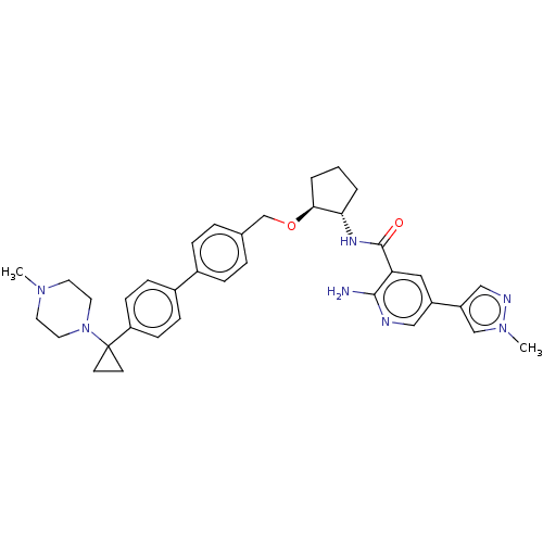 Chemical structure of BindingDB Monomer ID 298810