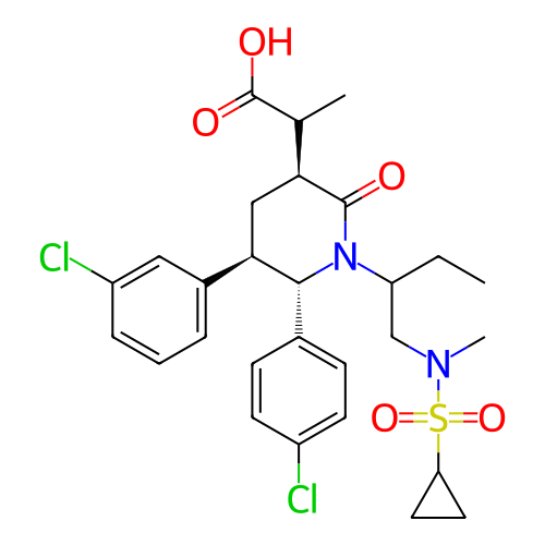 Chemical structure of BindingDB Monomer ID 299451
