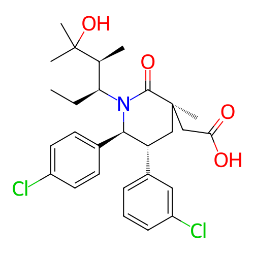 Chemical structure of BindingDB Monomer ID 299473