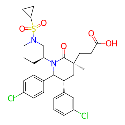 Chemical structure of BindingDB Monomer ID 299524
