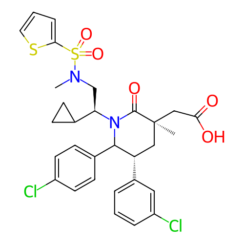 Chemical structure of BindingDB Monomer ID 299587