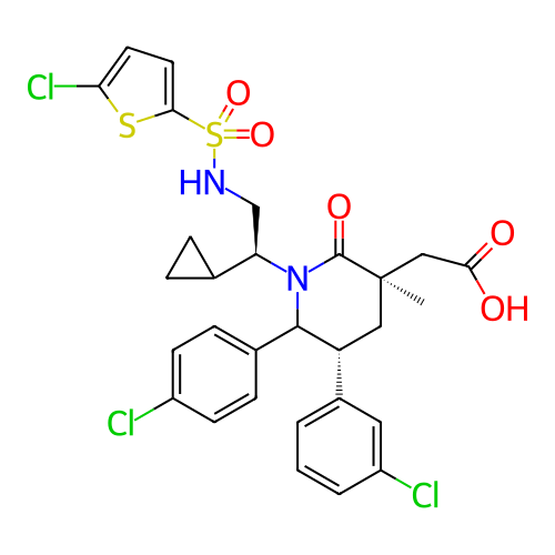 Chemical structure of BindingDB Monomer ID 299588
