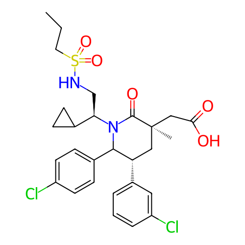Chemical structure of BindingDB Monomer ID 299601