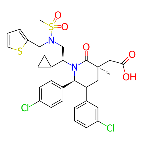 Chemical structure of BindingDB Monomer ID 299605