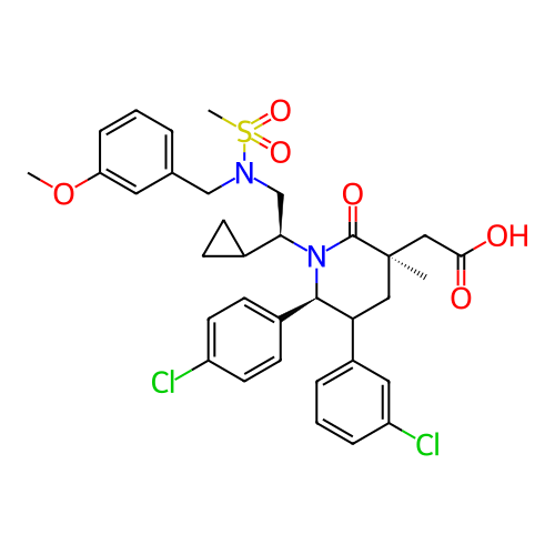 Chemical structure of BindingDB Monomer ID 299606