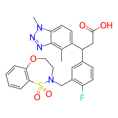 Chemical structure of BindingDB Monomer ID 304774