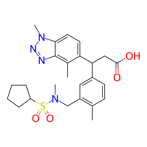 Chemical structure of BindingDB Monomer ID 304792
