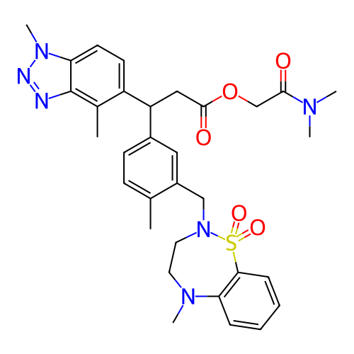Chemical structure of BindingDB Monomer ID 304793