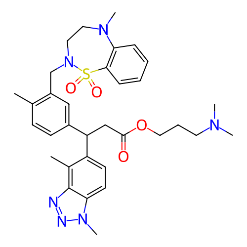 Chemical structure of BindingDB Monomer ID 304798