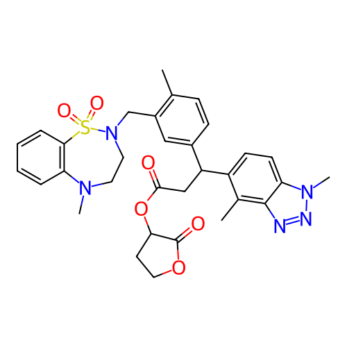 Chemical structure of BindingDB Monomer ID 304799