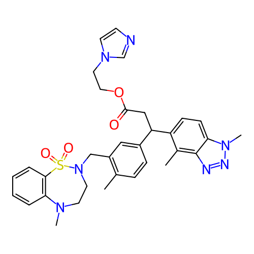 Chemical structure of BindingDB Monomer ID 304803