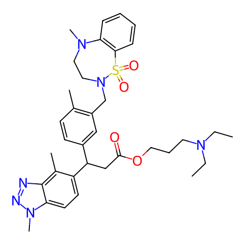 Chemical structure of BindingDB Monomer ID 304804