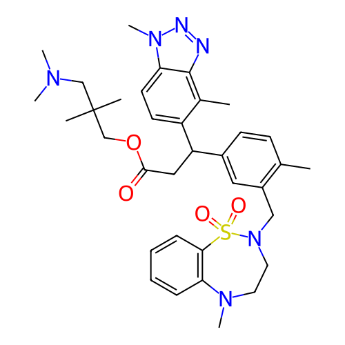 Chemical structure of BindingDB Monomer ID 304806