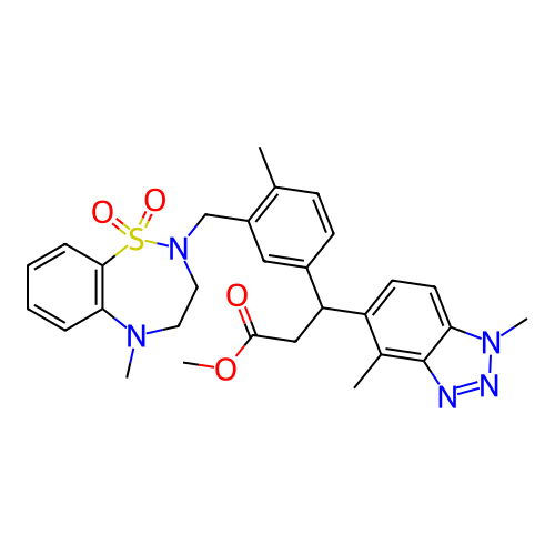 Chemical structure of BindingDB Monomer ID 304810