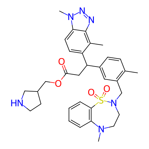 Chemical structure of BindingDB Monomer ID 304813