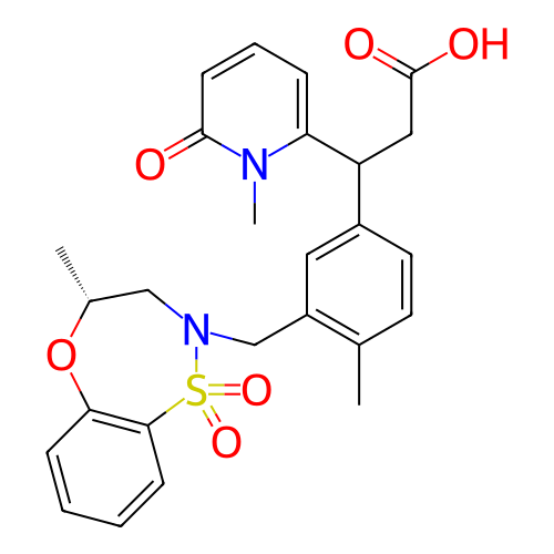 Chemical structure of BindingDB Monomer ID 304835