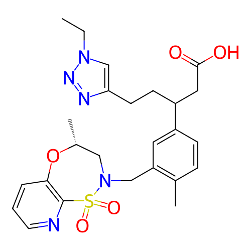 Chemical structure of BindingDB Monomer ID 304842