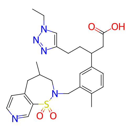 Chemical structure of BindingDB Monomer ID 304844