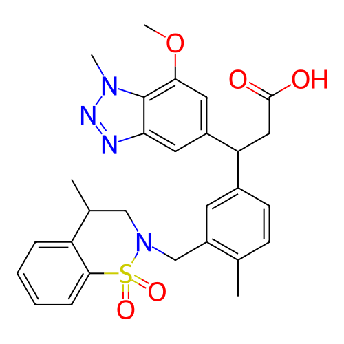 Chemical structure of BindingDB Monomer ID 304847