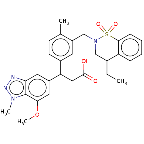 Chemical structure of BindingDB Monomer ID 304848