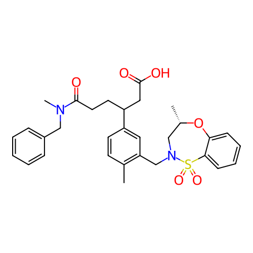 Chemical structure of BindingDB Monomer ID 304849