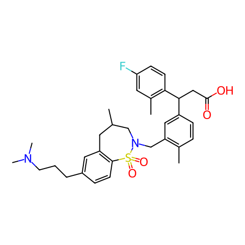 Chemical structure of BindingDB Monomer ID 304850