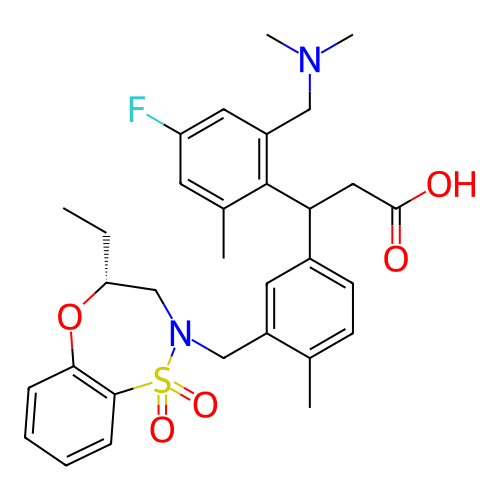 Chemical structure of BindingDB Monomer ID 304852