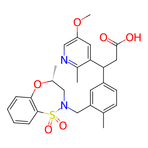 Chemical structure of BindingDB Monomer ID 304853
