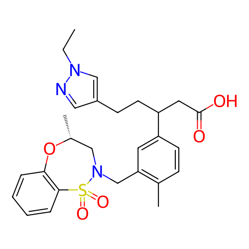 Chemical structure of BindingDB Monomer ID 304856