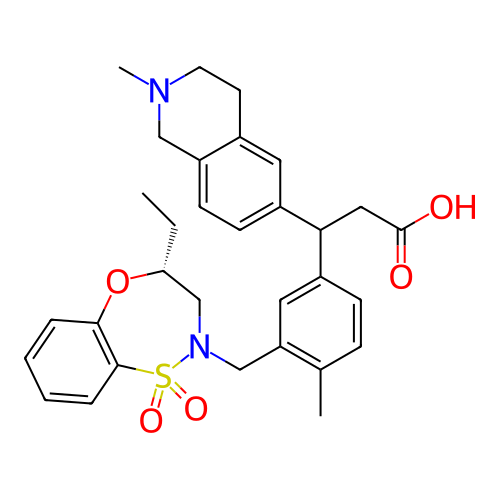 Chemical structure of BindingDB Monomer ID 304859
