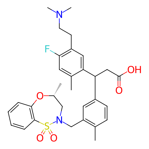 Chemical structure of BindingDB Monomer ID 304863