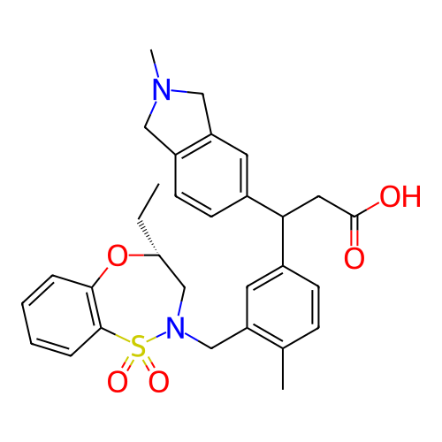 Chemical structure of BindingDB Monomer ID 304864