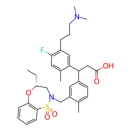 Chemical structure of BindingDB Monomer ID 304865