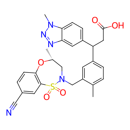 Chemical structure of BindingDB Monomer ID 304868