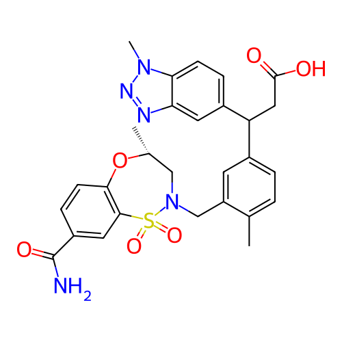 Chemical structure of BindingDB Monomer ID 304869