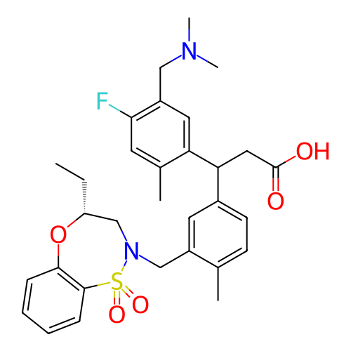 Chemical structure of BindingDB Monomer ID 304870