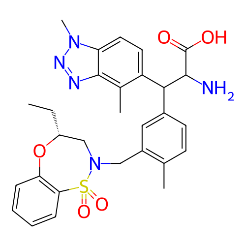 Chemical structure of BindingDB Monomer ID 304872