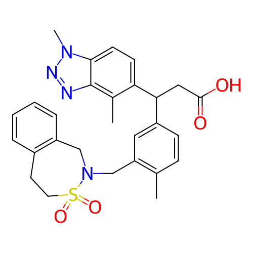 Chemical structure of BindingDB Monomer ID 304873