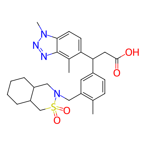 Chemical structure of BindingDB Monomer ID 304874