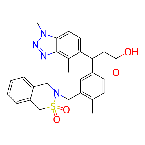Chemical structure of BindingDB Monomer ID 304875