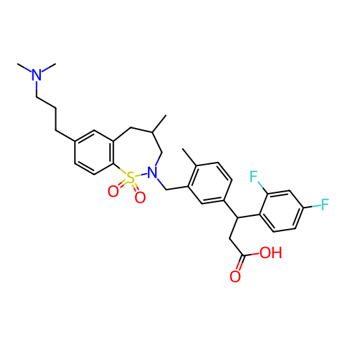 Chemical structure of BindingDB Monomer ID 304878