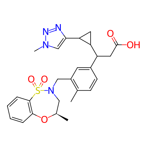 Chemical structure of BindingDB Monomer ID 304880