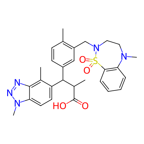 Chemical structure of BindingDB Monomer ID 304881