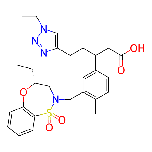 Chemical structure of BindingDB Monomer ID 304889