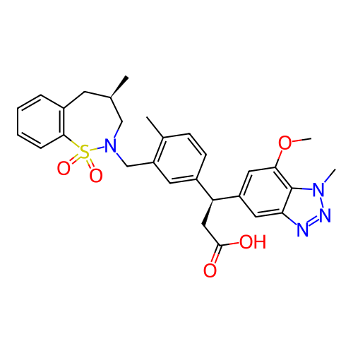 Chemical structure of BindingDB Monomer ID 304908