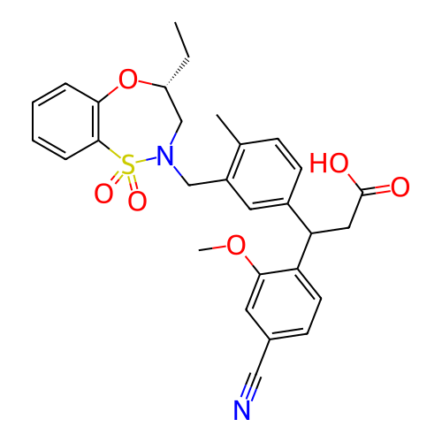 Chemical structure of BindingDB Monomer ID 304915